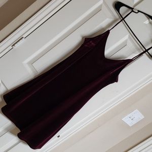 Fashion nova velvet strapless dress